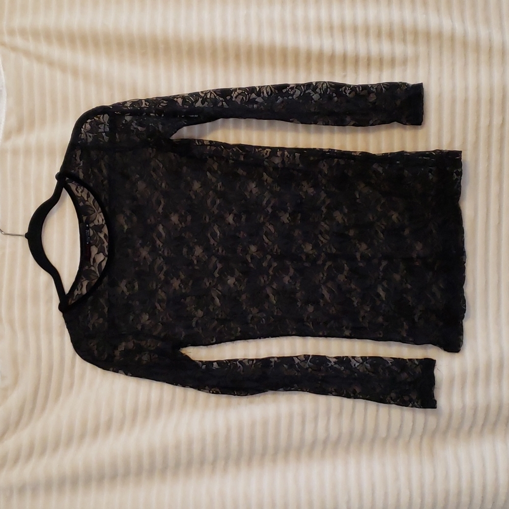 Heart & Crowns lace top